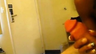 African American Hooker in Bakersfield Swallows Cum