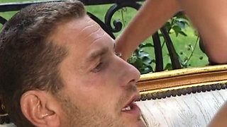 Mega hot German dolls sharing big dicks in anal orgy