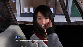 Grandma's house: Shizuka and I went out shopping