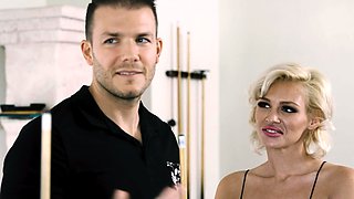 Mexicana blowjob with her big boobs