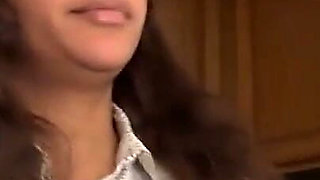 Nico Returns and Say Continues Fisting; He Rubs Hard Against the Clitoris, Causing a Long Squirt, While Her Breasts Bounce-hd
