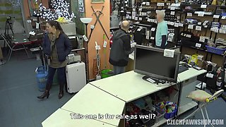Double Penetration In The Pawnshop - Big Knockers