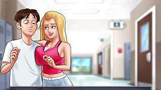 Hot make anime sex seen in summer time saga