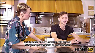 Puter Master Gets A Chance To Seduce And Bang Sexy Stepmoms Friend With Tommy Gold And Cherry Aleksa