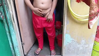 Beautiful Sexy Bhabhi Bathroom Sex Video