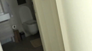 Stepmom's Naughty Video Call Sparks Wild Hotel Bed Share with Stepson