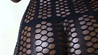 BBC Fucking Black Lingerie Striptease Slim Assy Petite