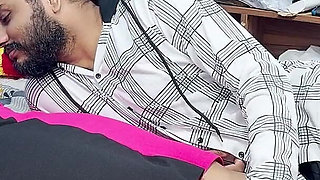 Malayali Boss Girl Feet Massage by Boy Staff