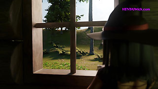 Magic gets Dirty too...First Anal Try for Perv Magician Babe - HQ Exclusive Animation