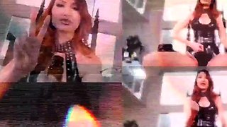 Redhead Tatted Babe Makes Herself Cum on Cam with Dildo