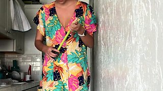 Amateur Facial For Teen Brunette