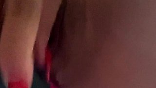 Webcam fun mature brunette with toys cum on cam