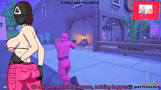 Squirt games, squid game, korean girl