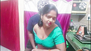 Full Service Desi Maid Fucked in the Kitchen - Tamil Hot Video with Dirty Talking