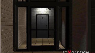 Enticing baby doll's slave trailer
