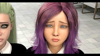 Futanari adventure in anime: wild cartoon fantasies and erotic 3D fun with Misskitty2k