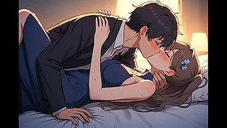 3D Cartoon on closeup kissing Animation, AI Generated Cartoon content, Uncensored video of 18 Year old Anime Girl