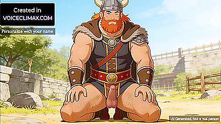 Car Toon And Erotic Audio - Bara Viking Bear Olaf: On My Dick While Vikings Rail You - Group Creampie Yaoi Fantasy