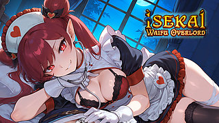 Isekai Waifu Overlord Gameplay Part 12 - Unlocked Ruby and Lily’s H-scene Tavern Sex