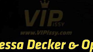 Lesbian smut with aristocratic Vanessa Decker from VIPissy