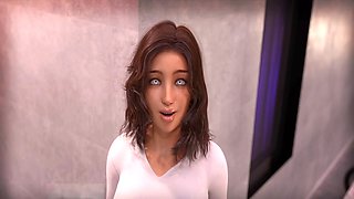 3d sex, brassiere, animation sex