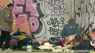Czech Snooper 10 Outdoor Couple Sex on Camera - Zero Shame!