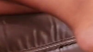 Aunty Smokes a Cigaratte in Night Gown