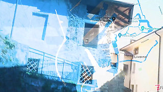 Roadtrip Tattooed Girl Fucks a Girl Anal with a Big Toys in Vintage Talbot Express