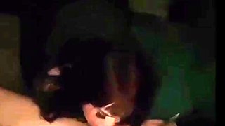 Amateur blowjob and cumshot homevideo