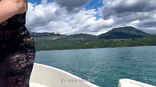 Big Black Cock Destroys Luna Doll's Pussy on a Boat - Outdoor Sex
