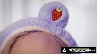 HETEROFLEXIBLE - Femboy Troy River's Skincare Routine Turns Into DILF Manuel Skye Pounding His Bussy