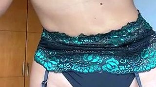 Jessy funny amateur teen brunette toying