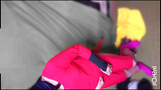 Mine was very angry, my stepbrother surprised me to see her, she was lying naked. He came and asked me to press the big boobs