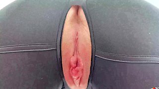 Man Hard Fucks and Cum on Big Tits Fitness Redhead after Gym