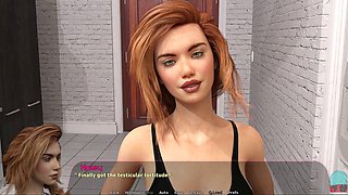 Haley's adventure in a virtual reality porn game