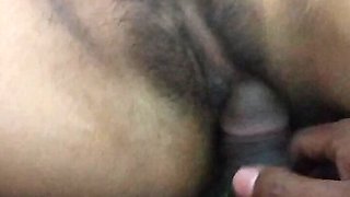 Desi village girlfriend's ass kicked