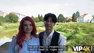Watch Miss Olivia's BF watch her tease and ride in public while her cuckold BF watches in envy