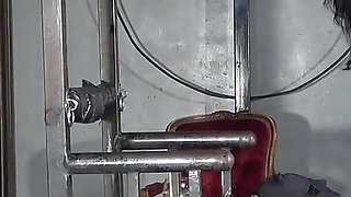 Chair for Licking Pussy and Anus, Mistress Begins Training a Masochistic Man to Become a Pussy and Anus Licking Machine