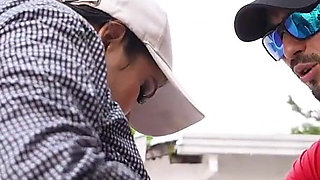 Casting to Hire a Pool Boy Ends in Being Fucked Without a Condom