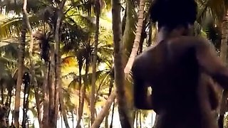 Public Flashing Of Big Natural Tits In The Moment Of Escape