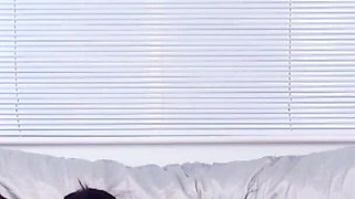 Skinny teen Alessa Savage wakes up black boyfriend with a huge cock and wants to be fucked