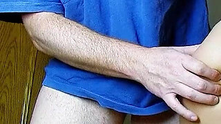 Step dad secretly fucks horny teen Victoria Delice in the ass