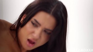 Erotic Cock Sharing with 2 Hot Babes - Threesome With Our English Teacher starring Lena Coxx