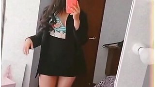 Beautiful Hot Teen Dancing And Showing Her Perfect Body With A Beautiful Face