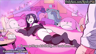 My friend fucks me and my lesbian girlfriend calls me during sex