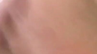 Stepaunt Annette Gives Footjob While She Pretends to Be