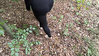 Turning their udders red in the forest