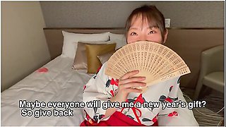 あけおめおまんこ19歳の女子大生か可愛いハイハンまんこを初くはぁ　ryoyuu素人カッフル/歳の差//美少女/着物/kimono/jd/スタイル抜群/色白/美乳/スリム