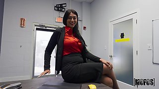 Lola's Office Sneaky Passion in a Wild Indoor Romp