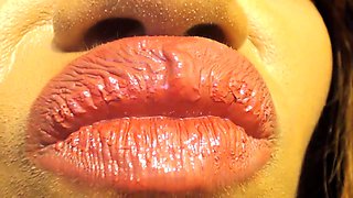 Fetish Clips And Beyond - Oily Lip Sniff